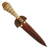Cuchillo Eco Colita 14 Cm Acero Inox Vaina Vaqueta - Imagen 2