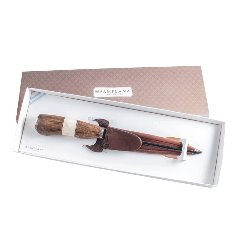 Cuchillo En Madera Hueso Madera