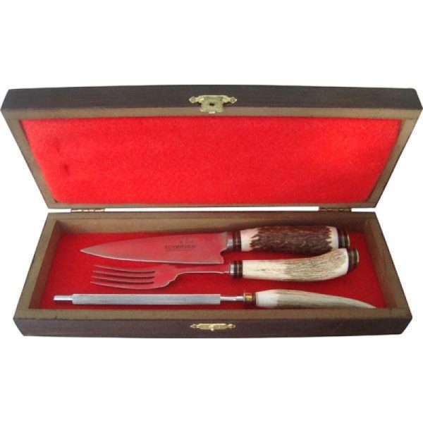 Juego Tenedor Cuchillo y Chaira - Imagen 2