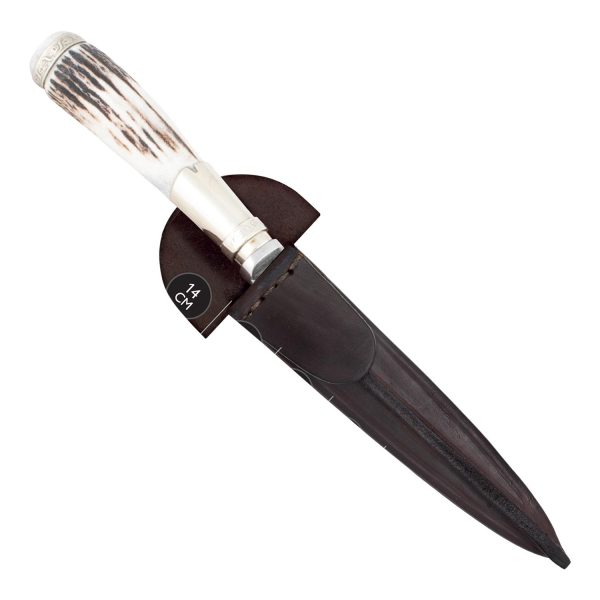 Cuchillo de Ciervo hoja 30Cm Acero Inox Marca Schmieden