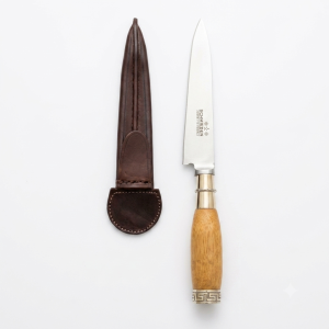 Cuchillo En Madera Con Alpaca